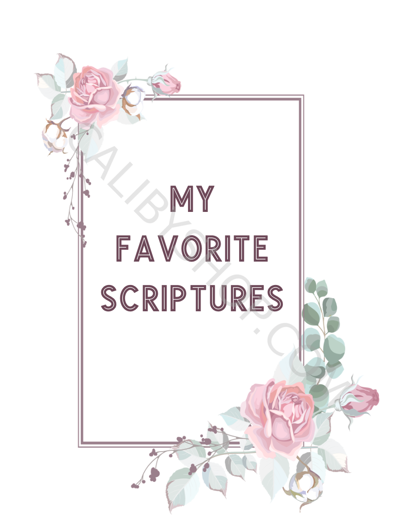Bible Study Notebook (Printable)