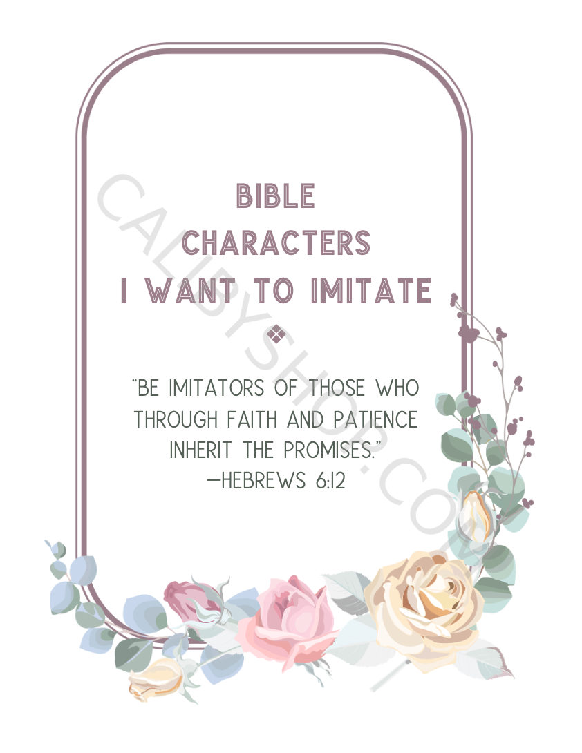 Bible Study Notebook (Printable)